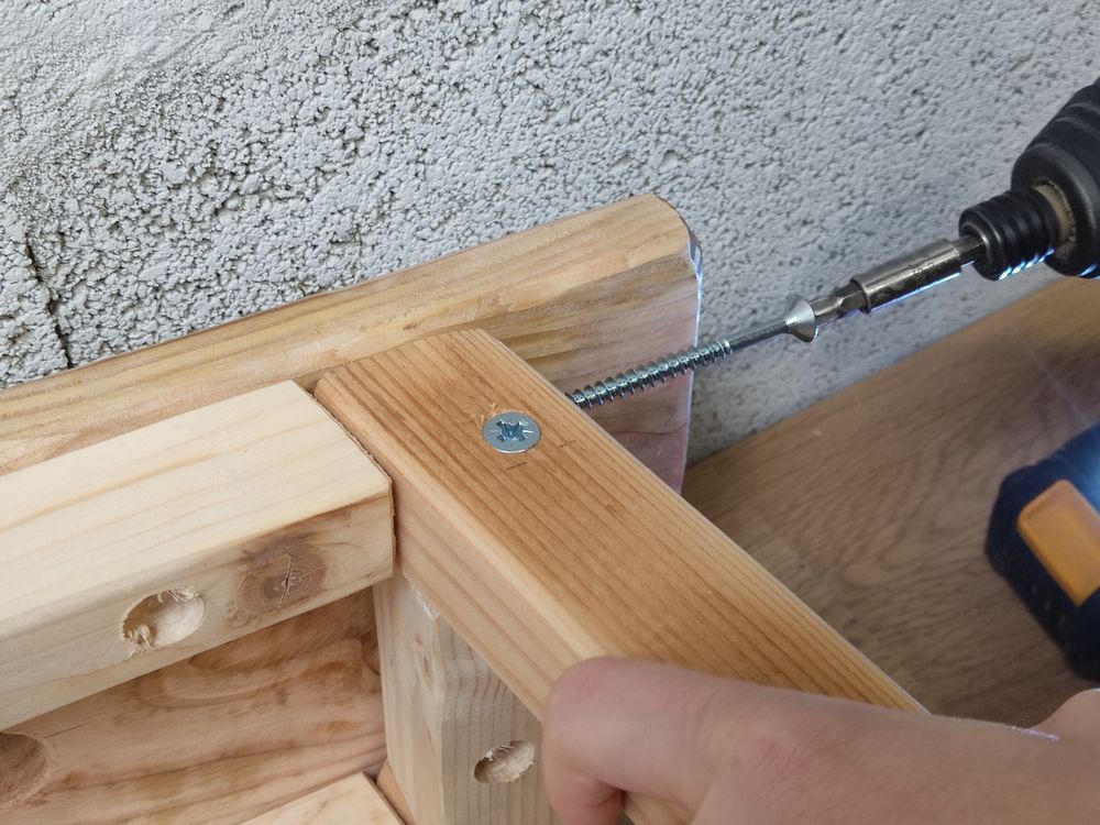 Tabouret bois rustique Décoration
