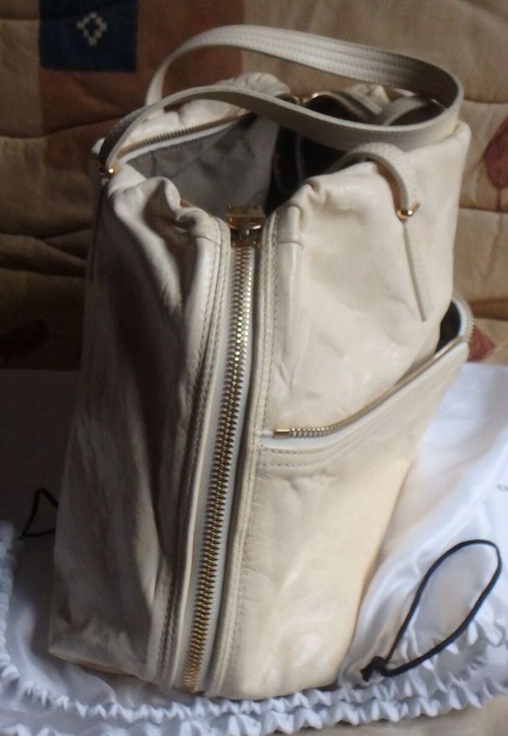 Fendi tr&egrave;s beau sac &agrave; main cuir Maroquinerie