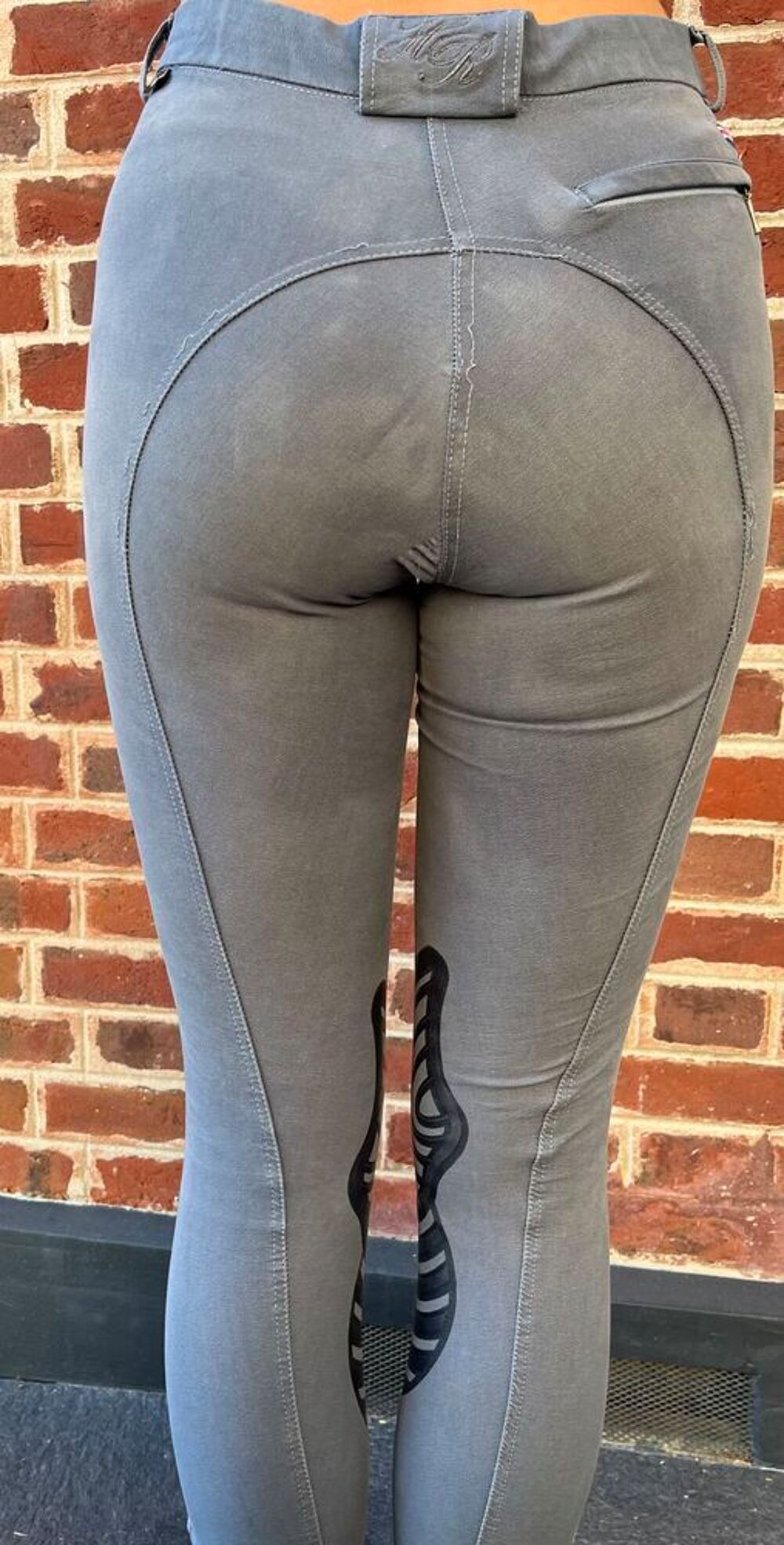 Pantalon d'&eacute;quitation Fouganza gris Sports