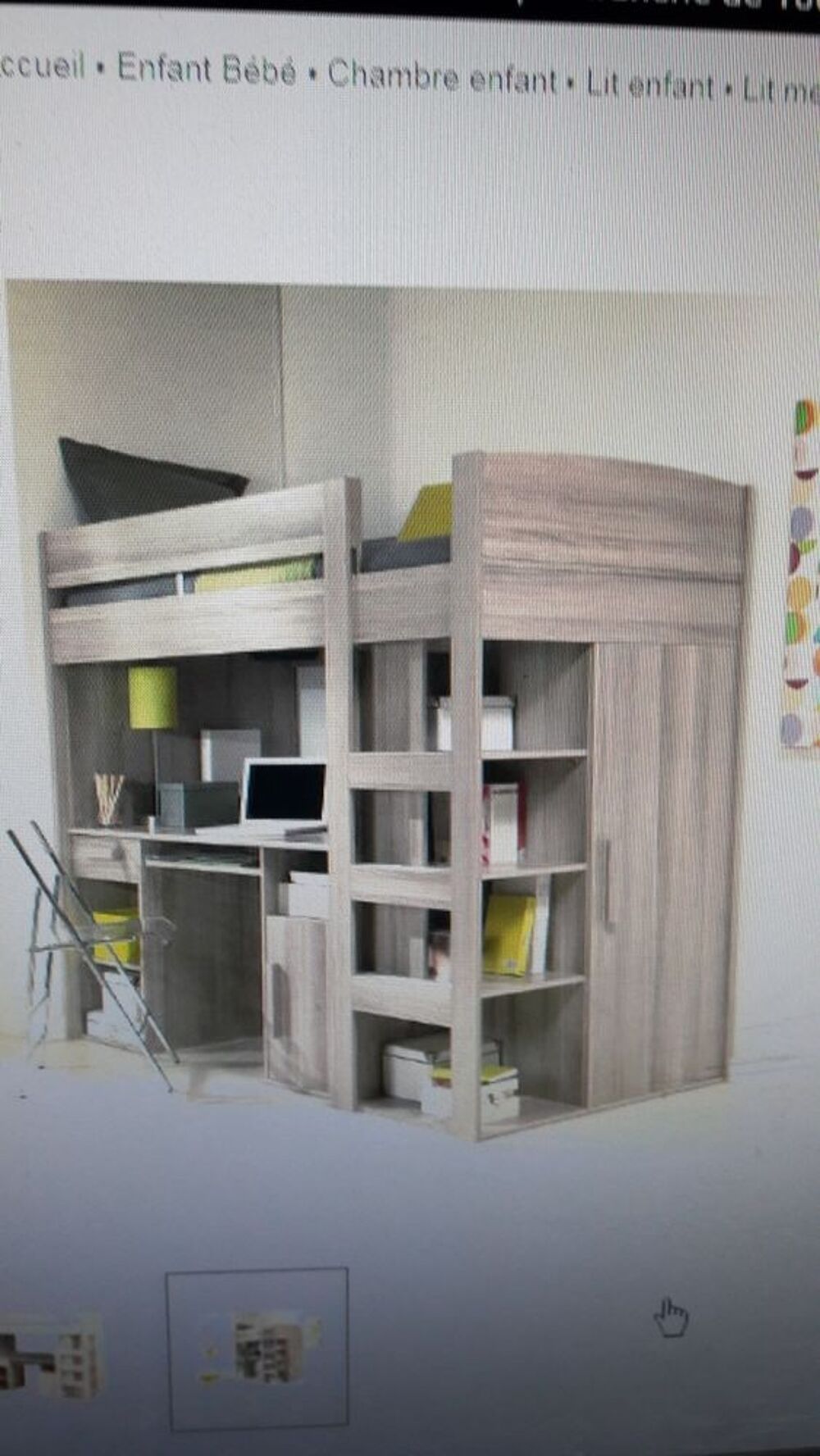 vend lit mezzanine Mobilier enfants