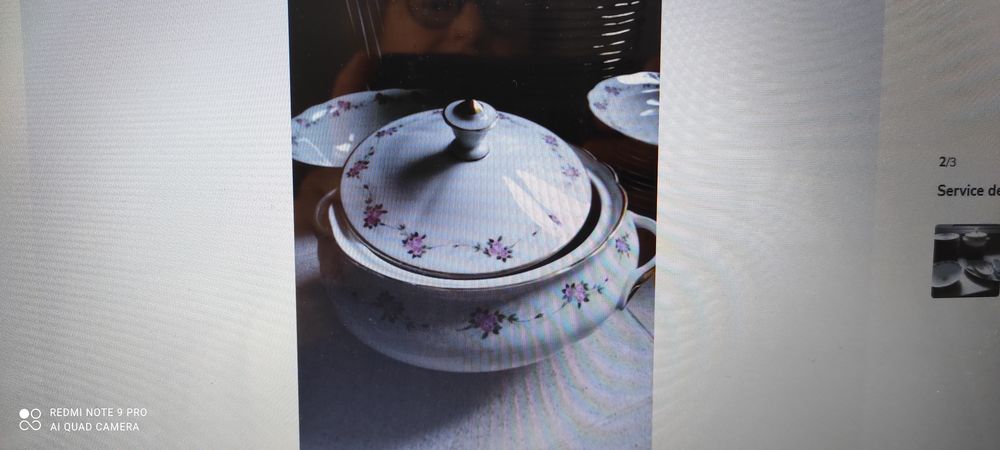 Service de table en porcelaine Cuisine