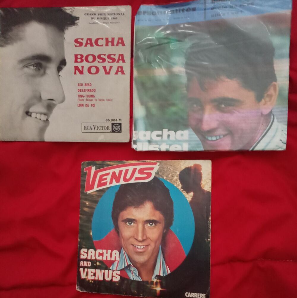 SACHA DISTEL / 19 X 45 TOURS 45 TOURS / CD et vinyles