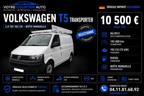 Annonce voiture Volkswagen Divers 10500 €