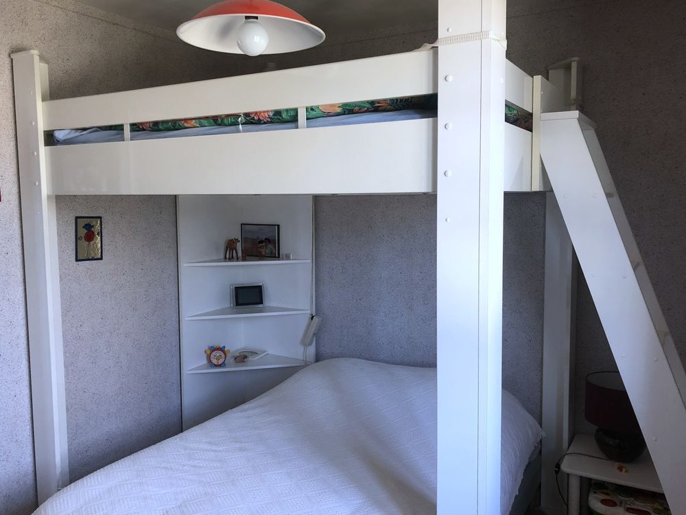 MEZZANINE Blanche Gautier lit Double 140x200 Meubles