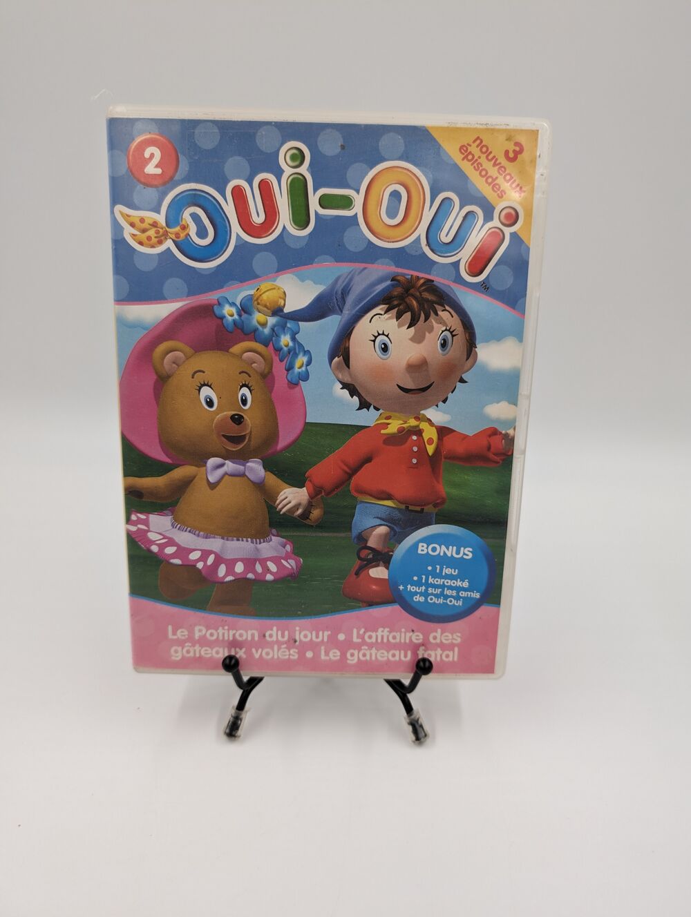 Film DVD Oui-Oui N&deg;2 : 3 Nouveaux &Eacute;pisodes en boite Photos/Video/TV