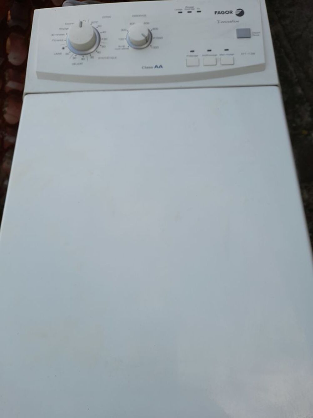 Machine &agrave; laver le linge Electroménager
