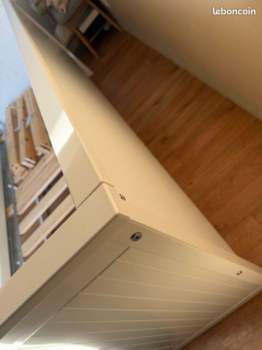 Lit banquette HEMNES IKEA blanc 2 places Meubles
