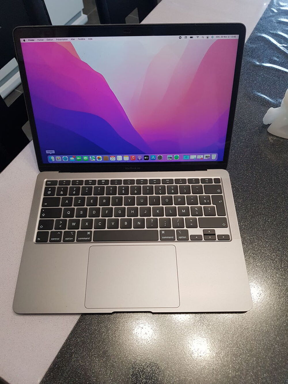 Nom de mod&egrave;le
MacBook Air
Marque
Apple
Usages sp&eacute;cifique Matériel informatique