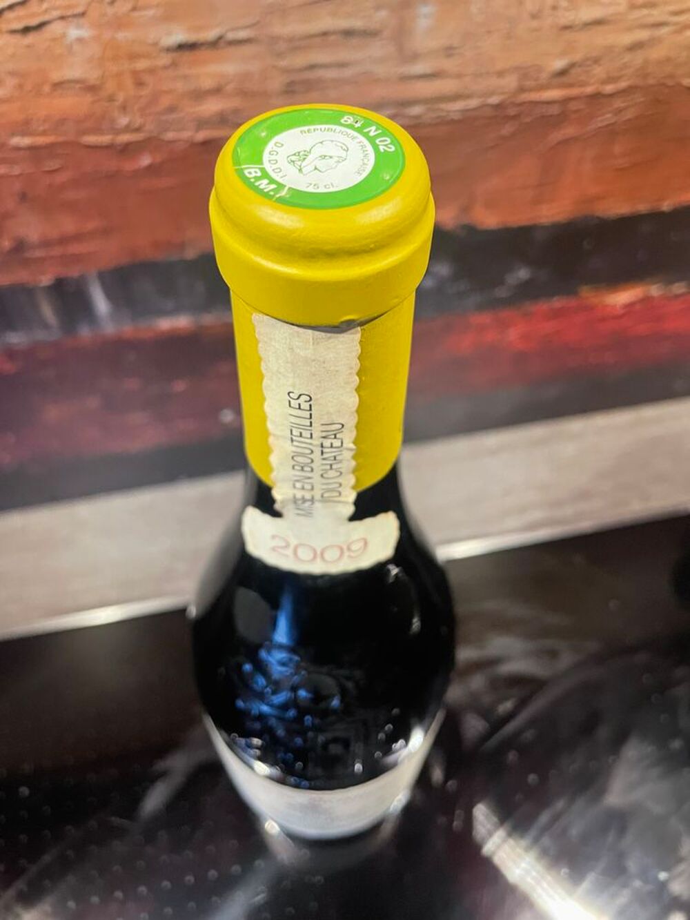 1 Bt CH&Acirc;TEAUNEUF-DU-PAPE, Blanc 2009, Vieilles Vignes. 99pk, Cuisine
