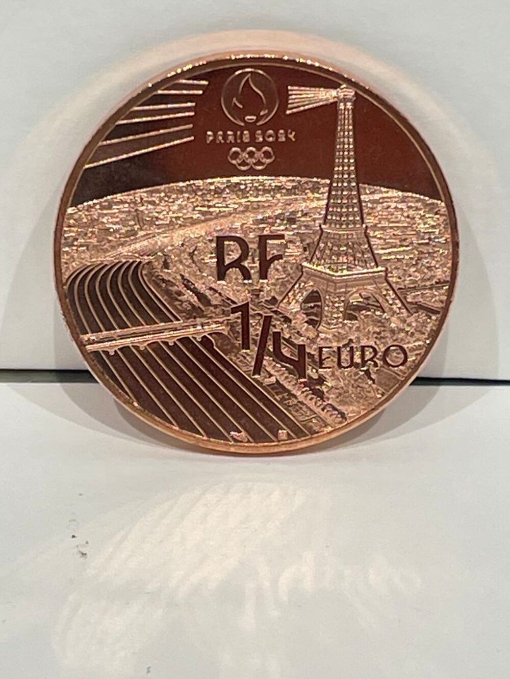 La 1/4€ Paris 2024 " Relais de la flamme olympique " 