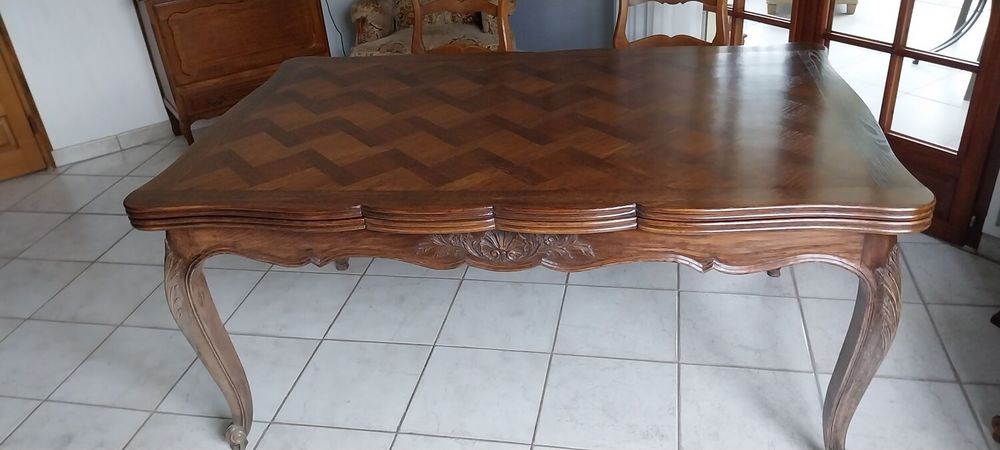 salle &agrave; manger en ch&ecirc;ne 100/100assif Meubles