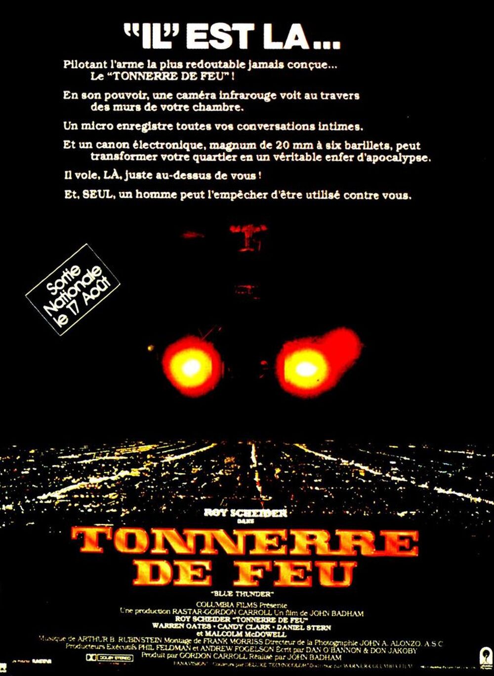 K7 Vhs: Tonnerre de feu (12) DVD et blu-ray
