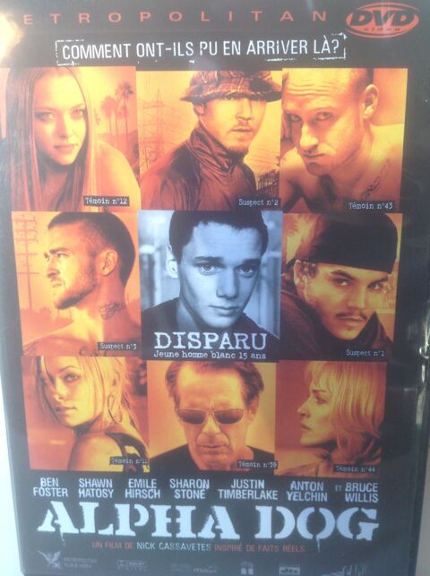 ALPHA DOG DVD ÉTAT NEUF Envoi Possible
3 Trégunc (29)