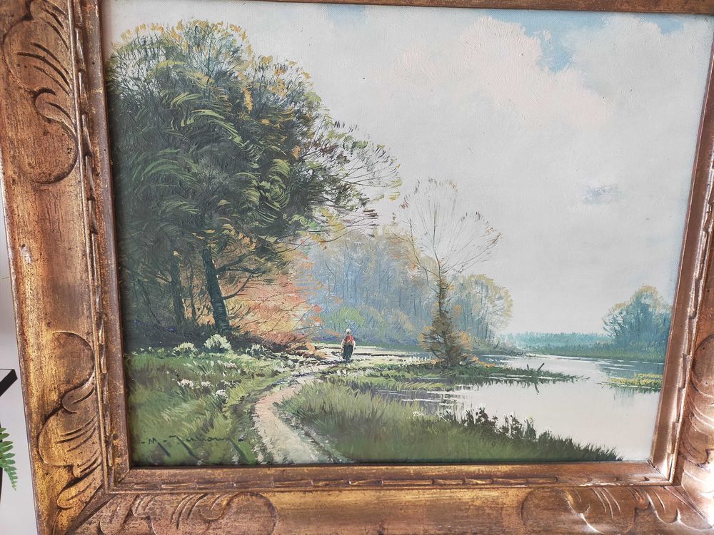 tableau (sc&egrave;ne solognote) 