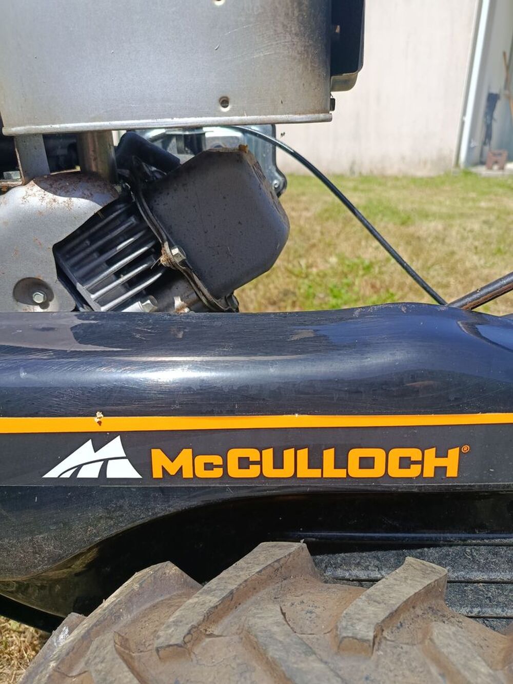 Motoculteur thermique McCulloch ? Briggs &amp; Stratton 205cc Jardin