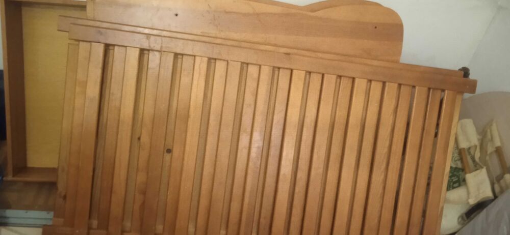 lit en bois b&eacute;b&eacute; Meubles