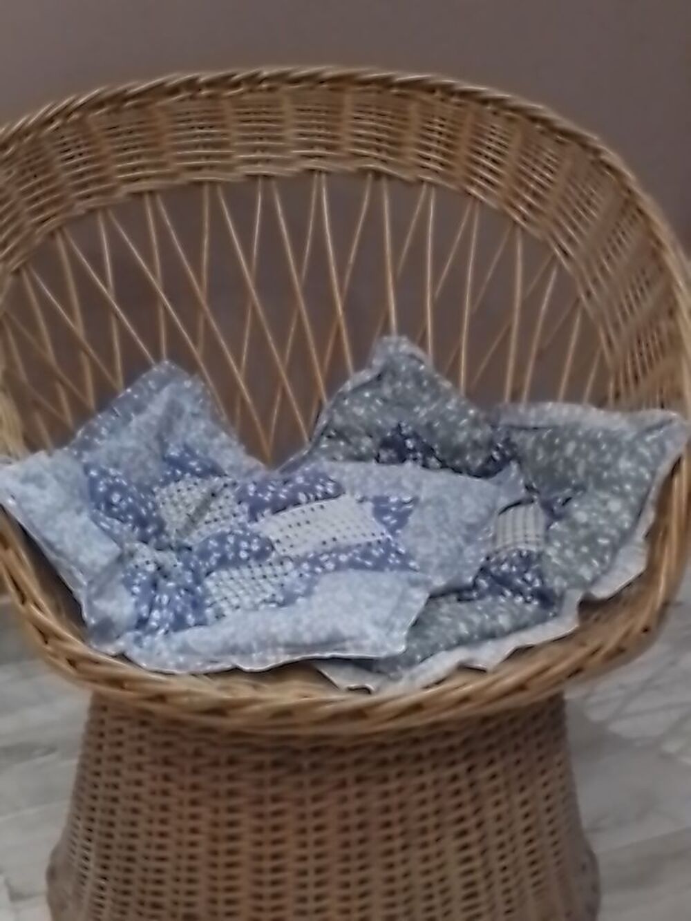 Fauteuil en osier Meubles