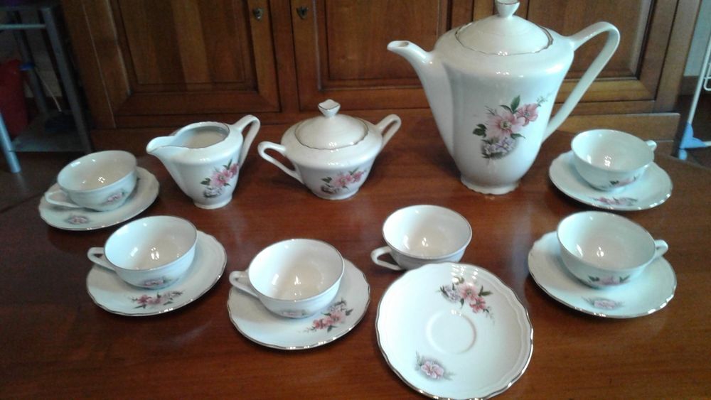 Service &agrave; caf&eacute; Arco porcelaine Décoration