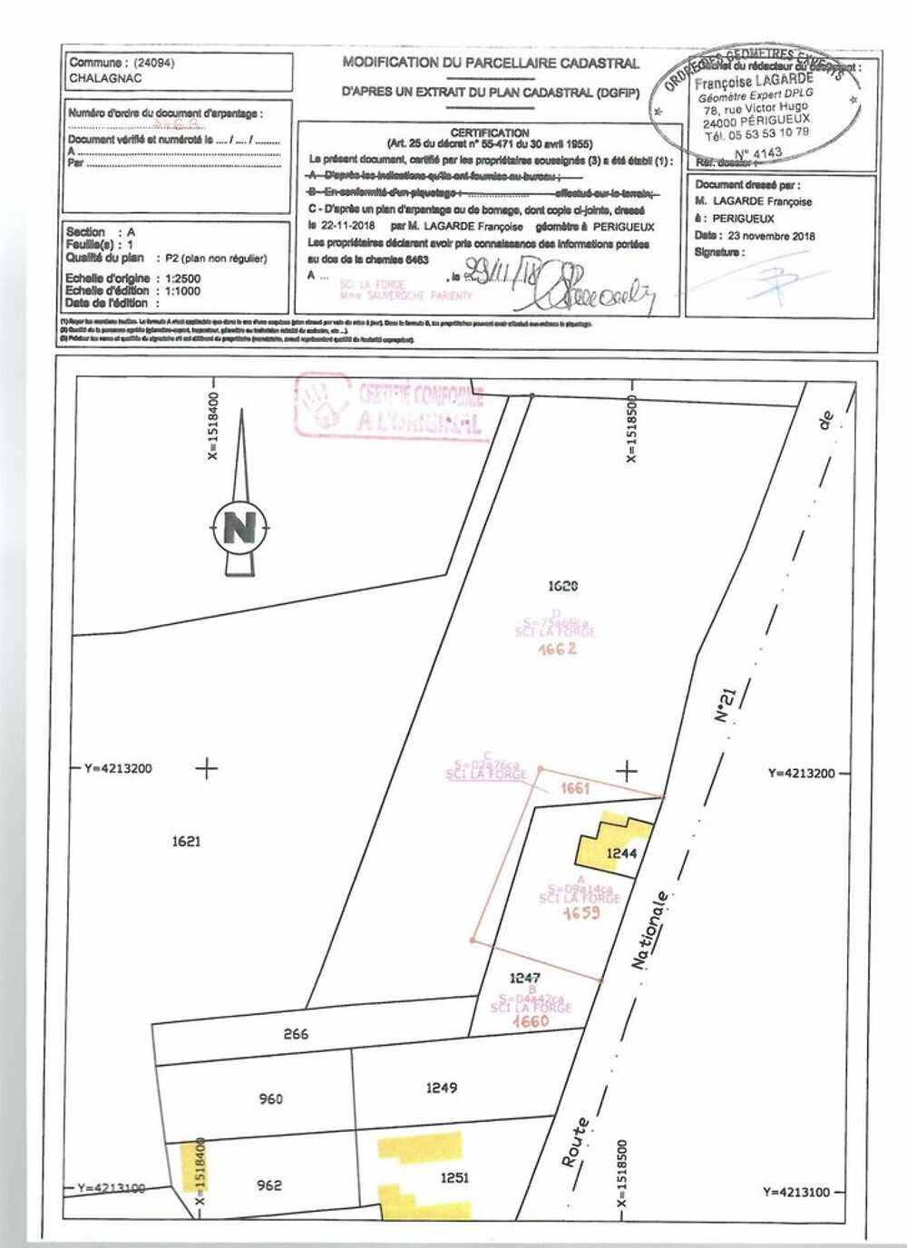 Vente Terrain terrain 8000 m2 NC 700 stères de bois sur pied Périgueux