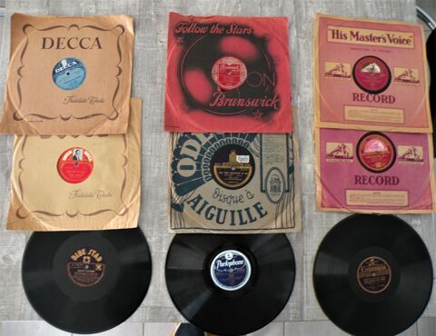 22 disques de Gramophone 75 Lourdes (65)