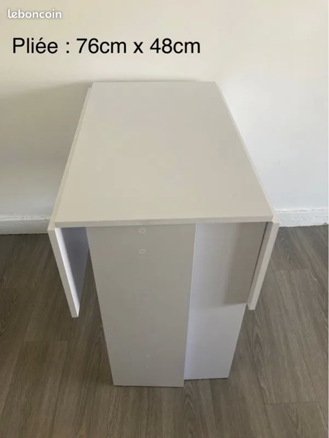 table pliante blanche 70 Roussillon (38)