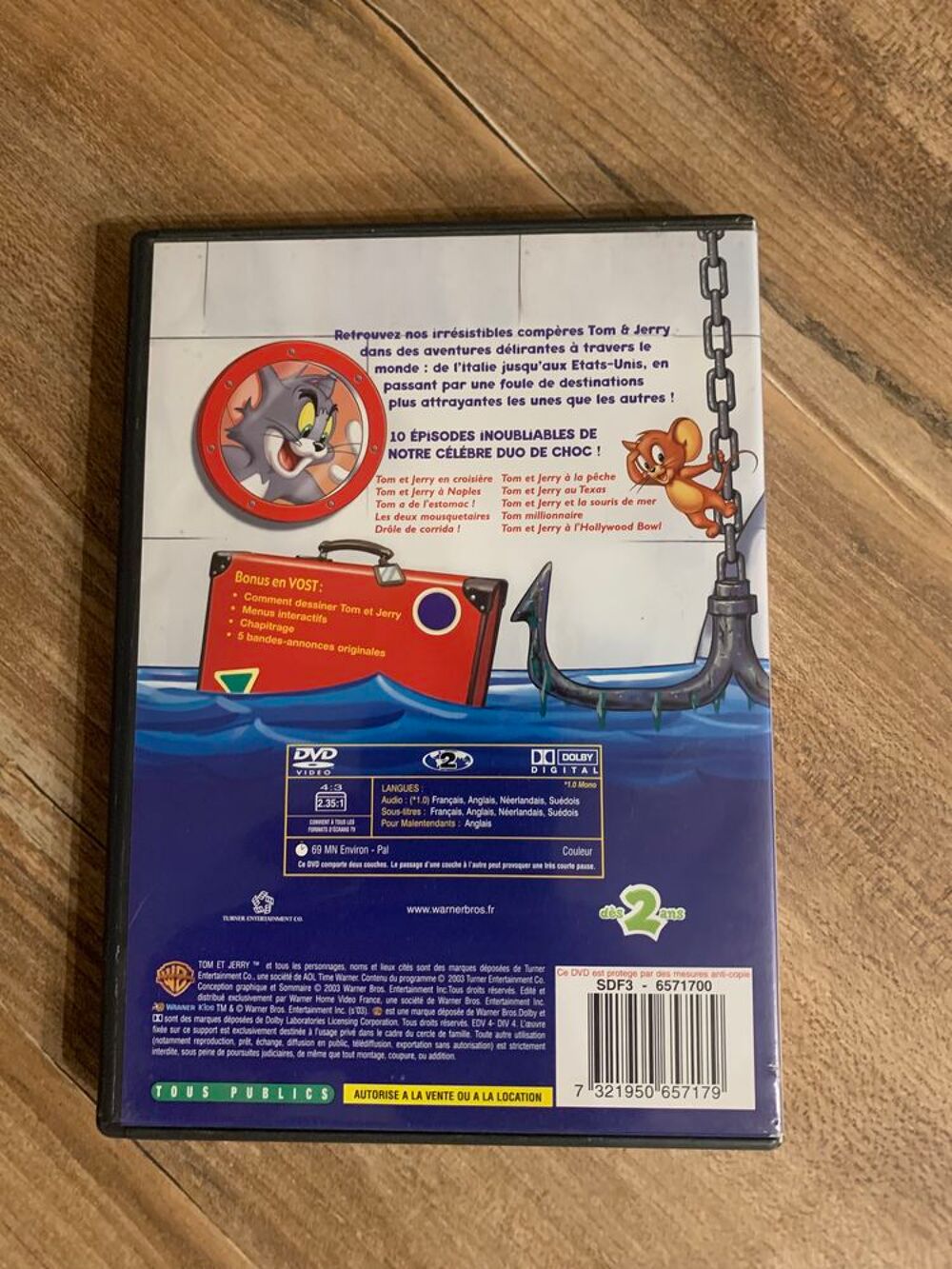 DVD &acute;&acute; Tom et Jerry - 10 &eacute;pisodes &acute;&acute; DVD et blu-ray