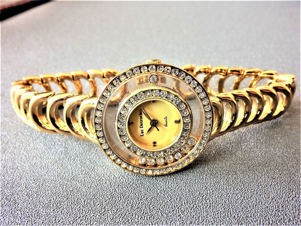 LUC DESROCHES STRASSTISSIMO montre bijoux dame 1980 DAM1004 Bijoux et montres