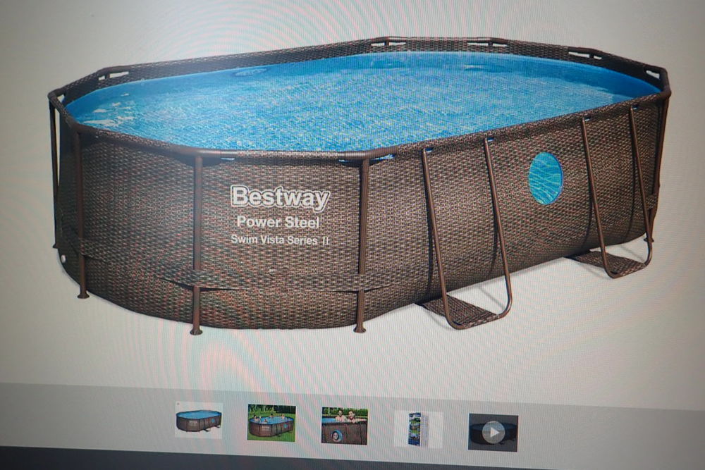
Vend piscine Best way power steel swim vista Jardin