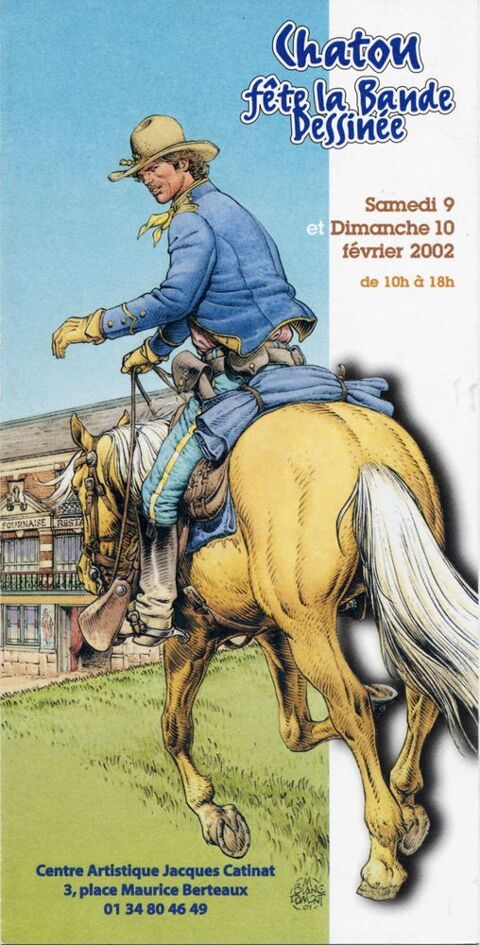 Michel BLANC-DUMONT - illustration F�te de la BD de Chatou 3 Argenteuil (95)