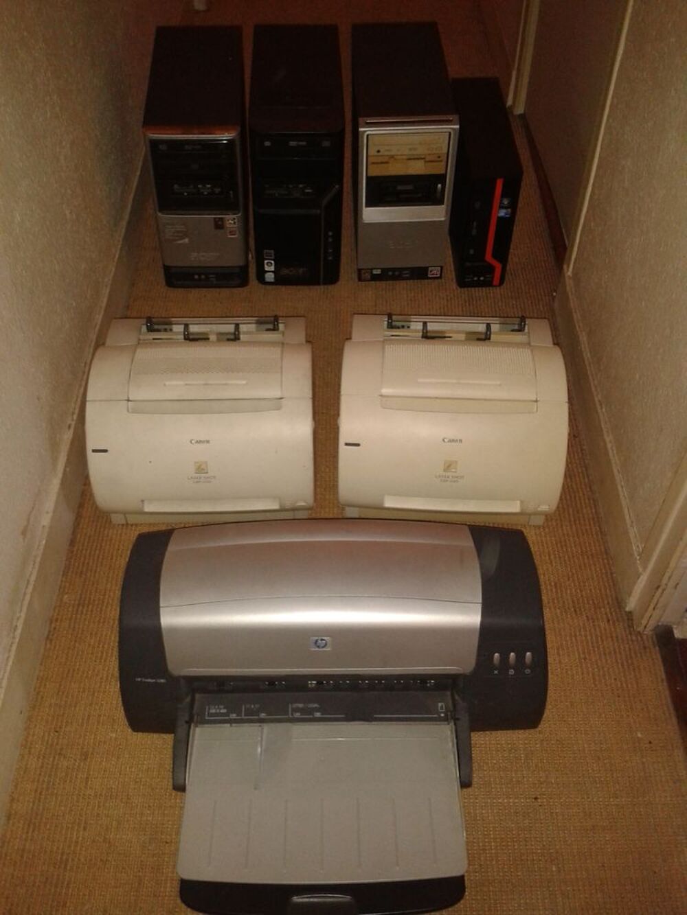 Lot ordinateurs + imprimantes Matériel informatique