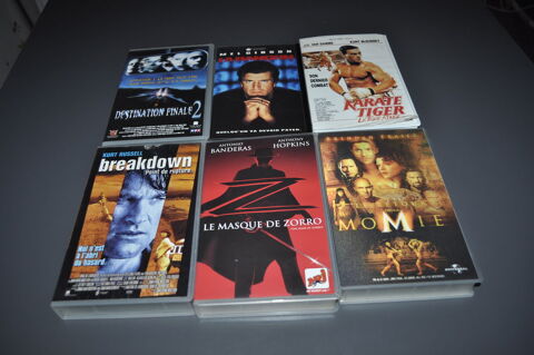 Lot de cassettes Vido VHS avec  Mel Gibson  5 cuisses (71)