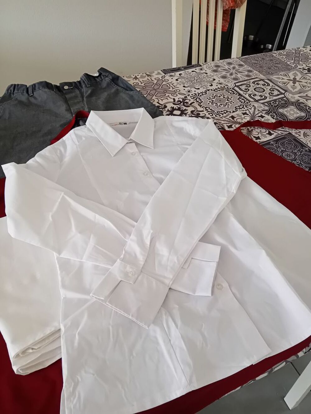 Tenue professionnelle restauration Vêtements