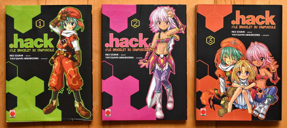 Manga .hack - les 3 tomes Livres et BD