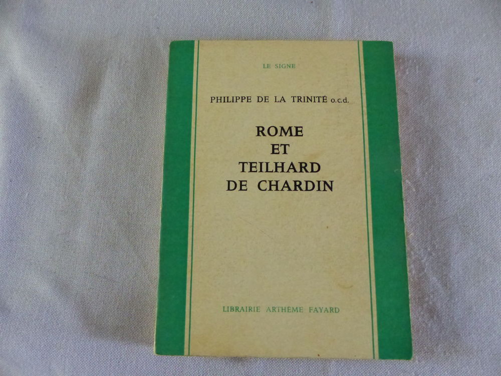 Rome et Teilhard de Chardin Livres et BD