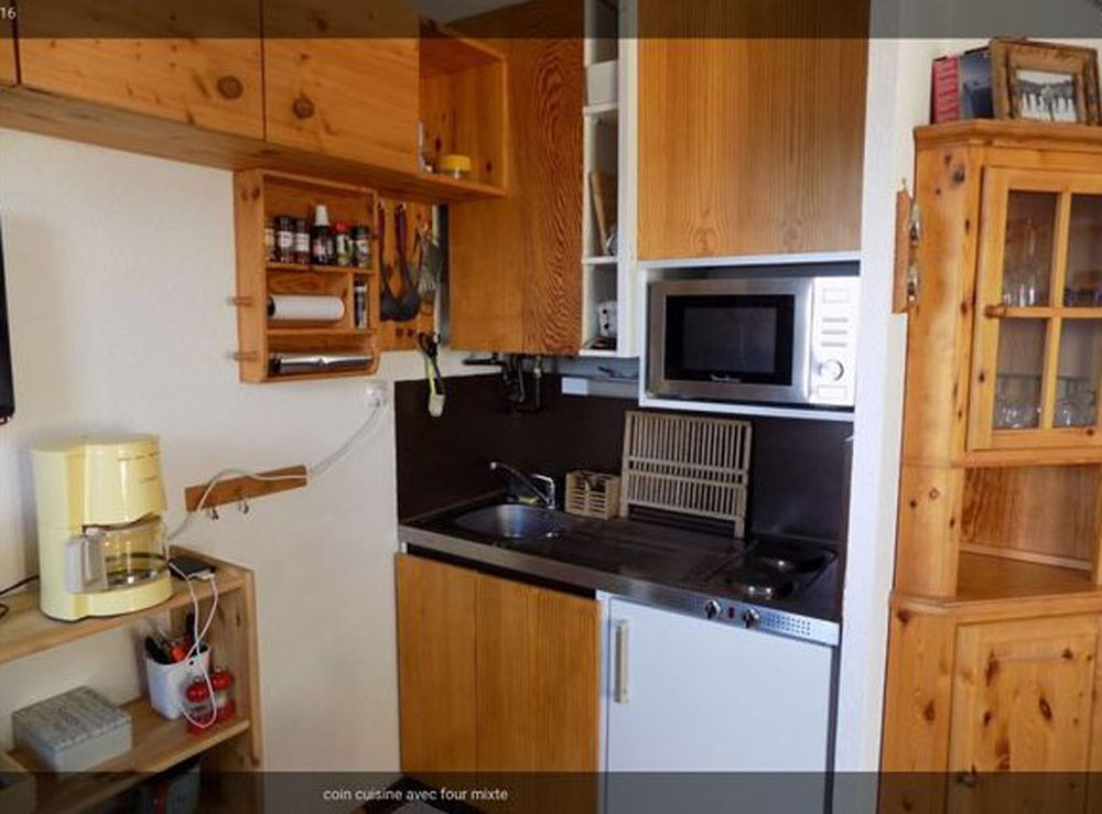 Location Appartement studio 24m2 toute l'année, dans quartier Eclose Huez