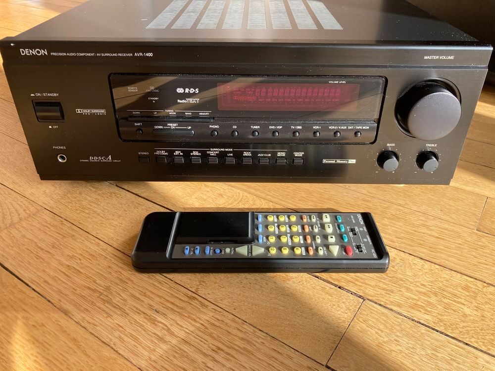magnifique Ampli DENON PROLOGiC Cin&eacute;ma rare tr&egrave;s peu servi Photos/Video/TV