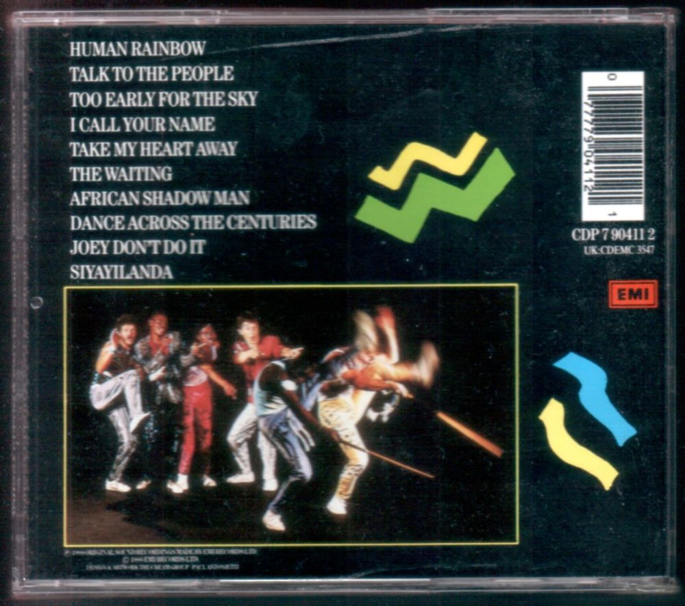 Album CD : Johnny Clegg &amp; Savuka - Shadow Man CD et vinyles