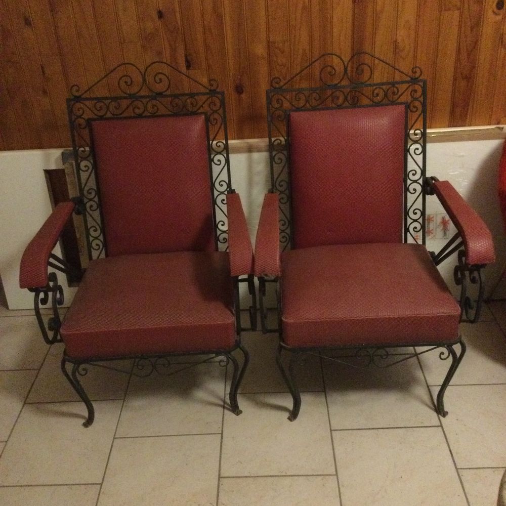 Fauteuils en fer'forget Meubles