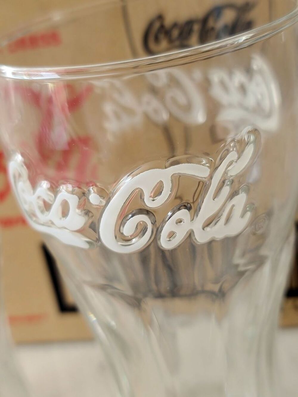 Ensemble de 6 verres Coca Cola - &Eacute;dition Arcoroc -neuf Décoration