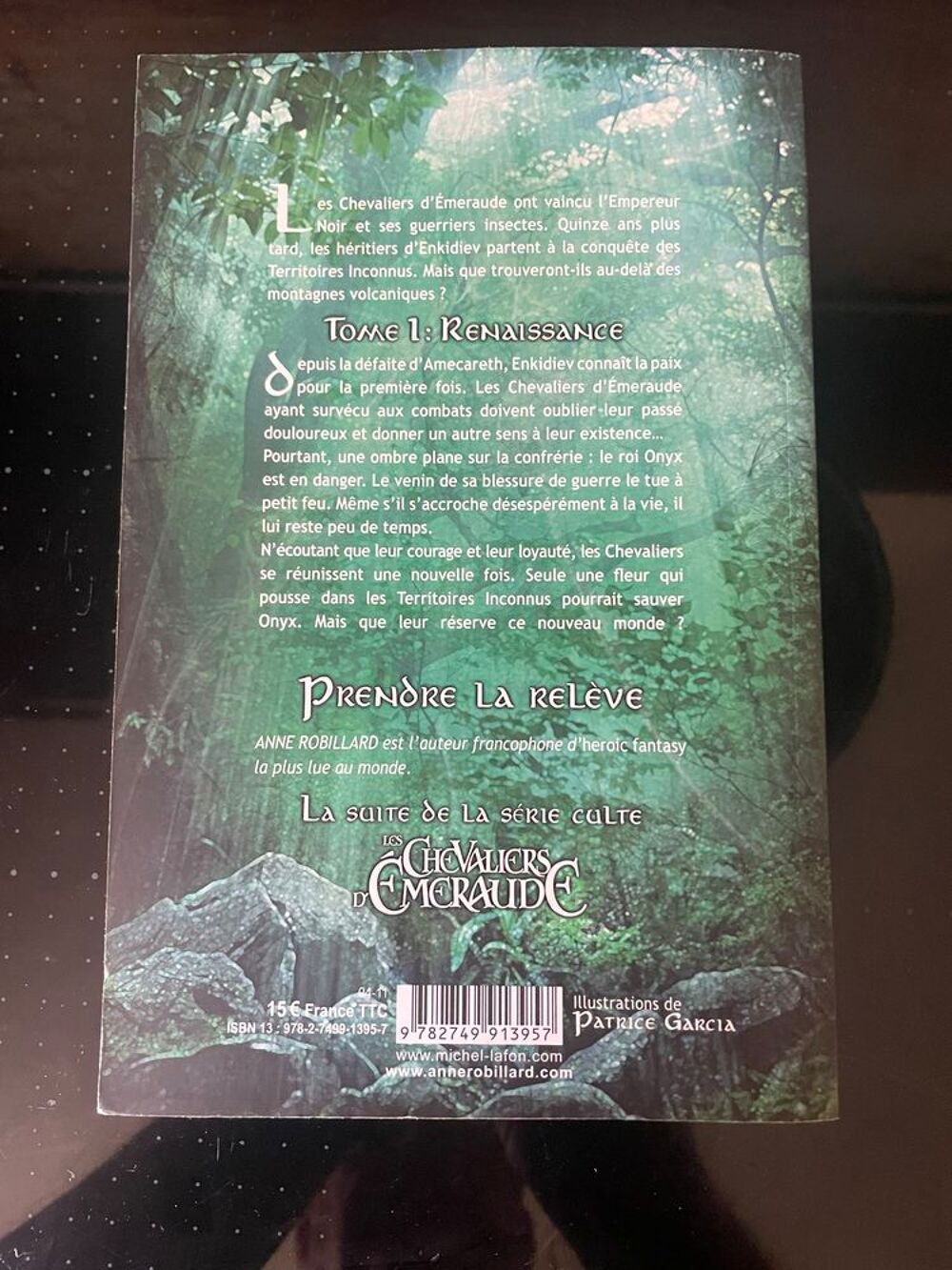 Livre LES HERITIERS D'ENKIDIEV Tome1 Renaissance _ Anne Robi Livres et BD