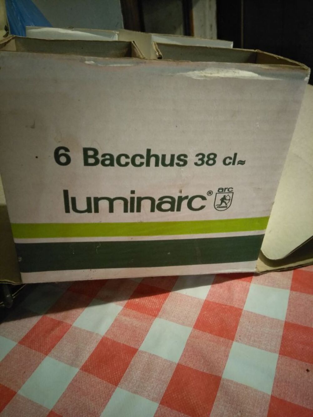 6 verres &agrave; d&eacute;gustation Luminarc Décoration
