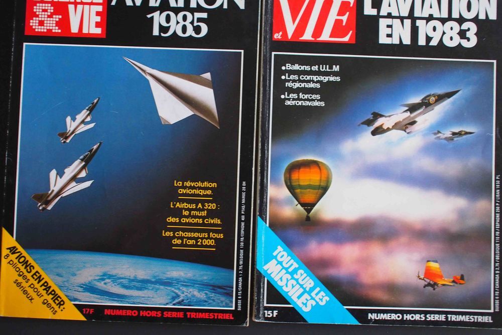 AVIATION - 1983 - 1985 Livres et BD