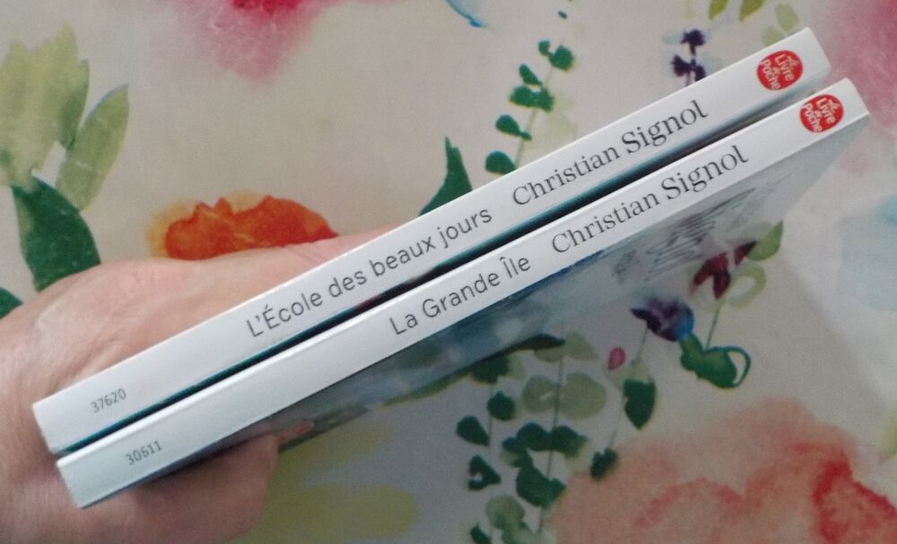 2 Christian SIGNOL La Grande Ile et L'&eacute;cole des beaux jours Livres et BD