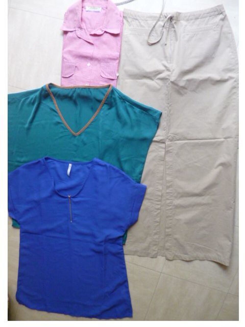 JUPE longue, 2 tuniques, chemisier - 40 - zoe Vêtements