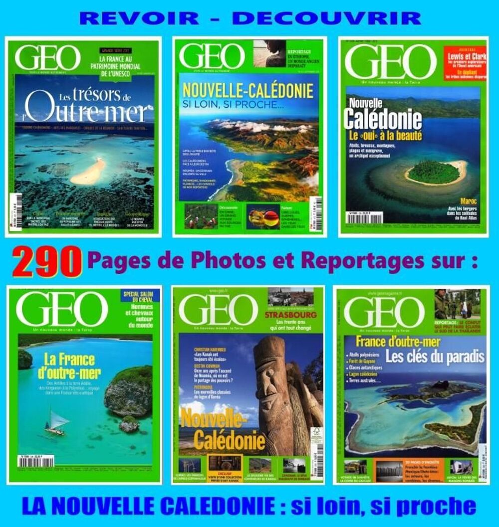 NOUVELLE CAL&Eacute;DONIE -g&eacute;o - NOUM&Eacute;A Livres et BD