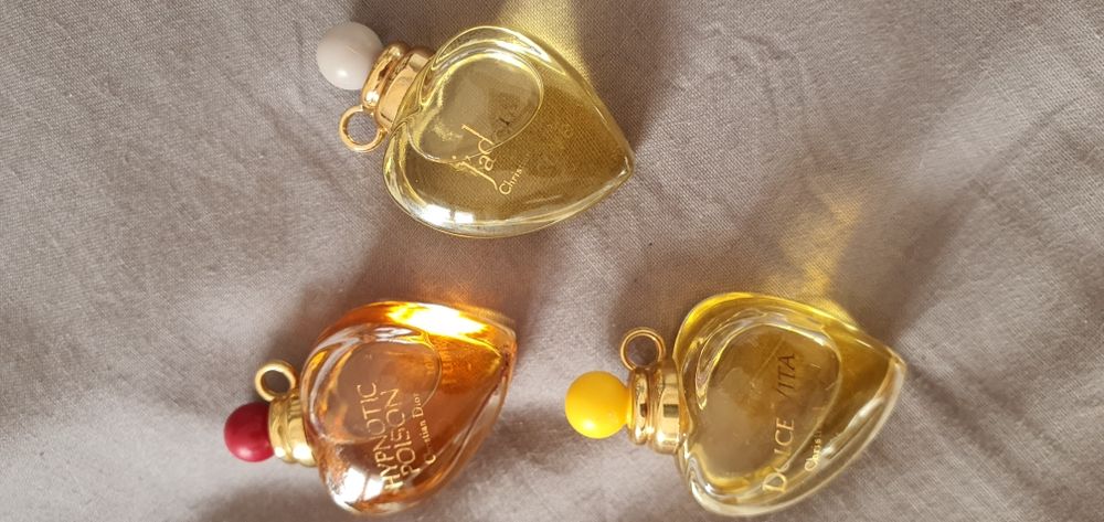 3 coeurs pendentif Dior 