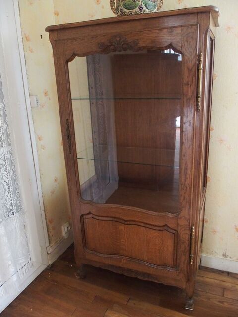 Vitrine en chne 50 Rennes (35)