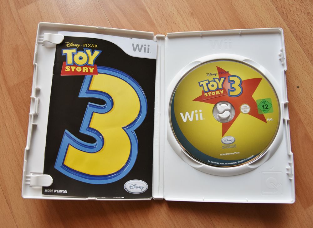 Jeu vid&eacute;o TOY STORY 3 Disney Pixar. Wii Consoles et jeux vidéos