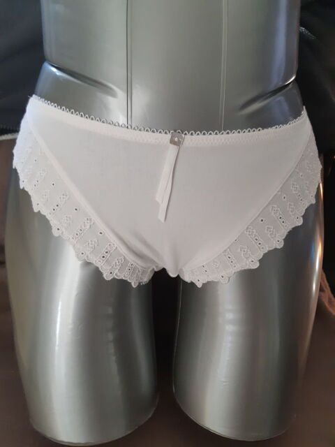  slip blanc WELL NEUF broderies anglaises T 36/38 5 Lyon 5 (69)