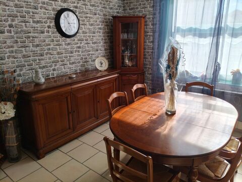 Salle à manger complète en merisier massif 300 Hazebrouck (59)